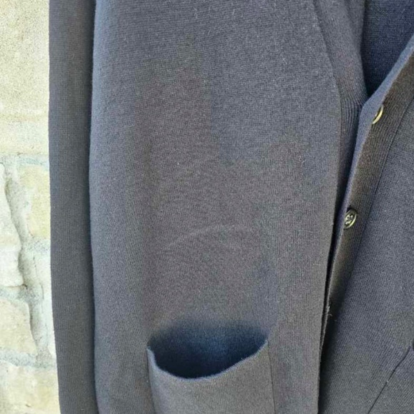 RW&CO. NEW Mens Black Cardigan V Neck Button up W Front Pockets XXL - Picture 4 of 9